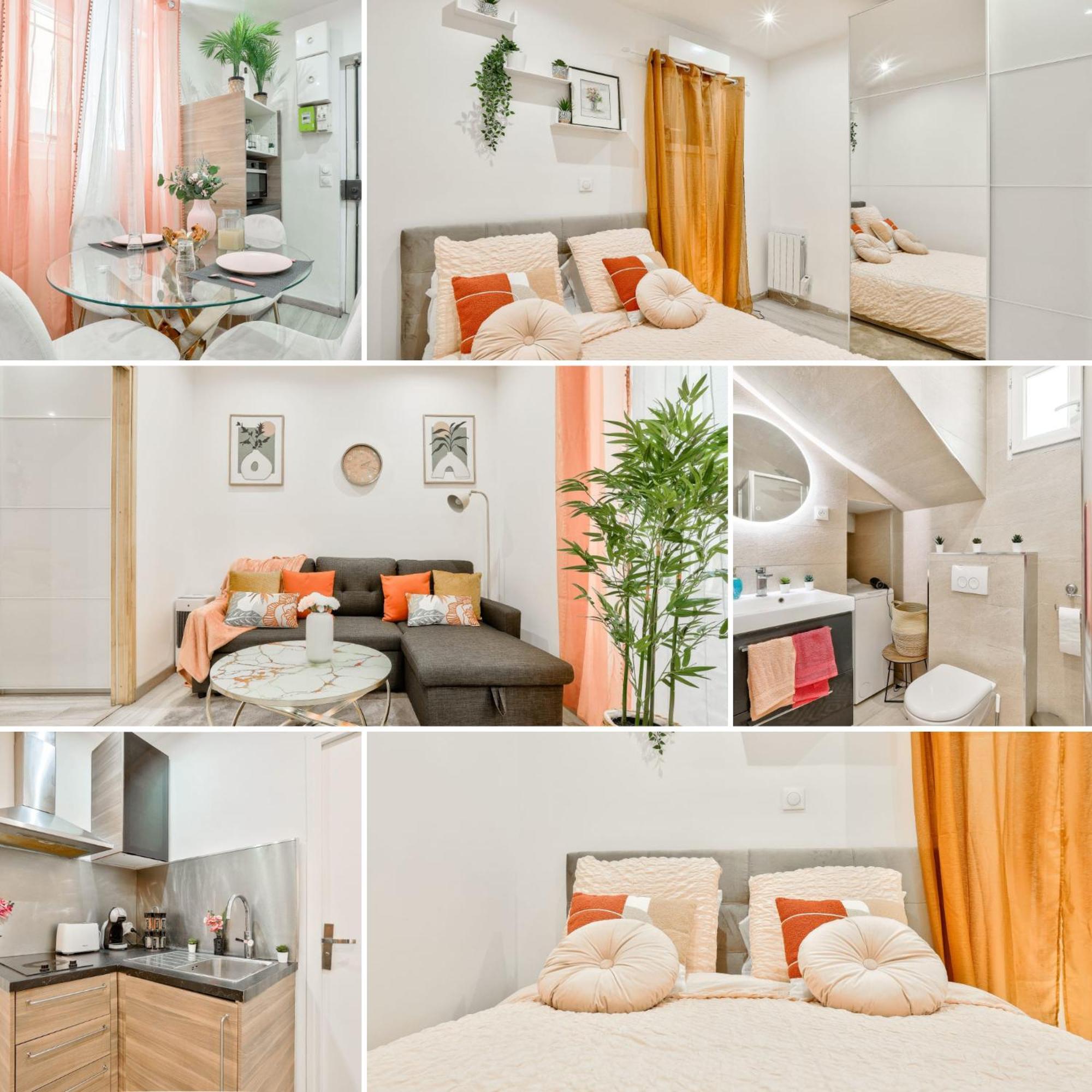 סן-דני Le Nid Douillet Appartement Confortable A 5 Min Du Stade De France Et Proche De L'Aeroport Cdg מראה חיצוני תמונה