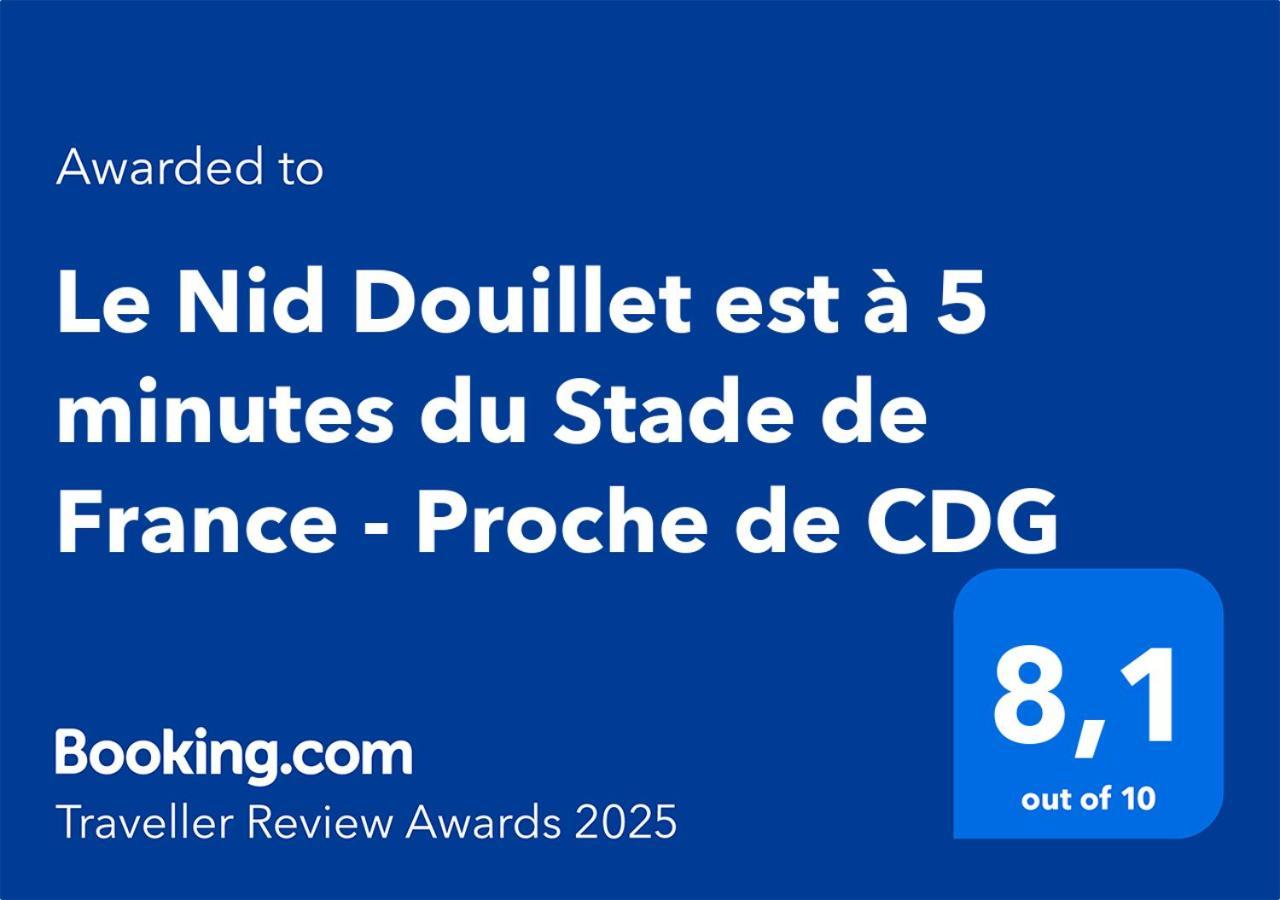 סן-דני Le Nid Douillet Appartement Confortable A 5 Min Du Stade De France Et Proche De L'Aeroport Cdg מראה חיצוני תמונה
